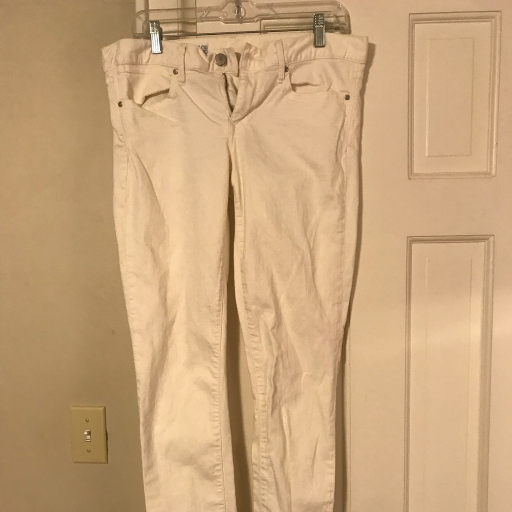 GAP White Always Skinny cut jeans